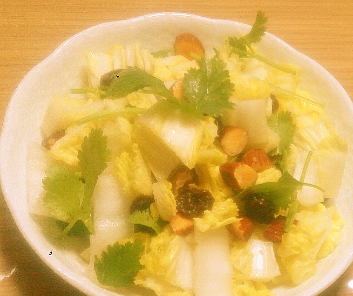 南国の香り☆白菜サラダ