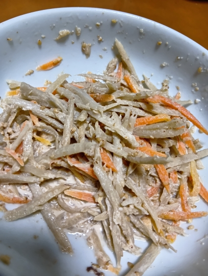 惣菜に負けない！マヨごぼうサラダ