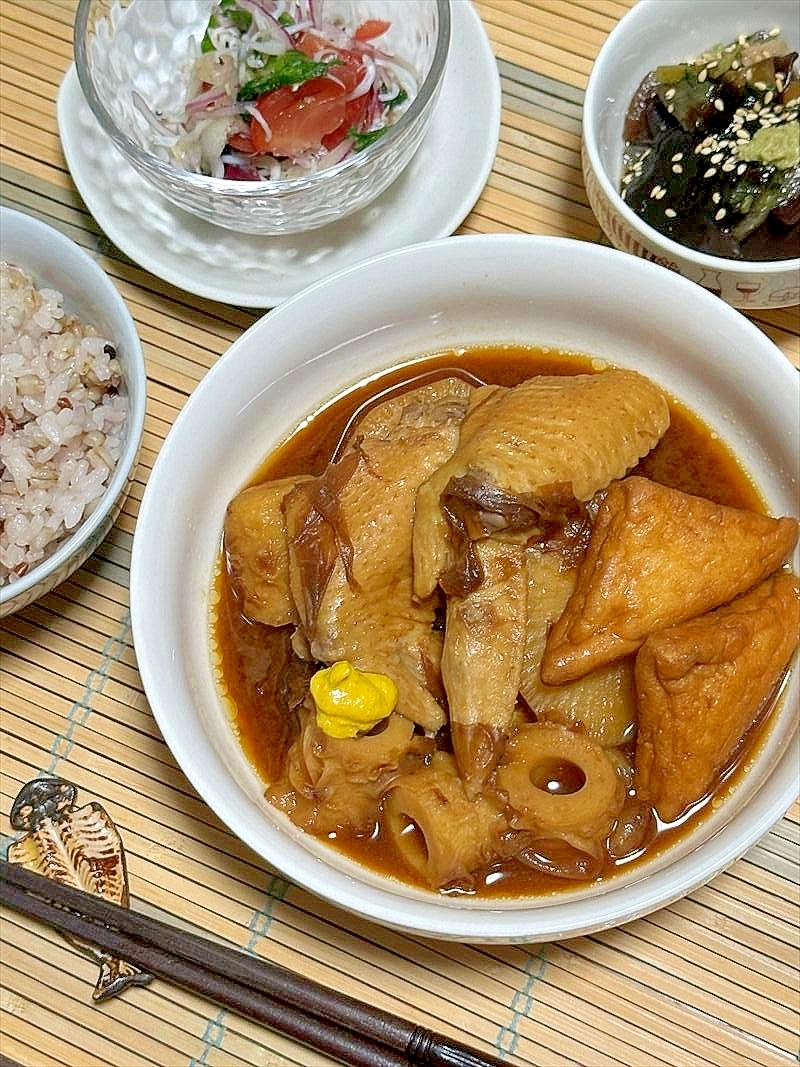 花かつおと赤だしだけでこんなに風味豊かな味噌おでん