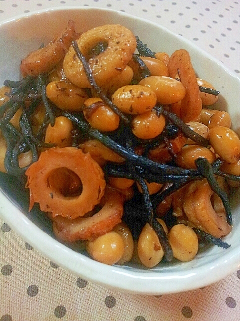 ✿大豆とひじきの煮物❤