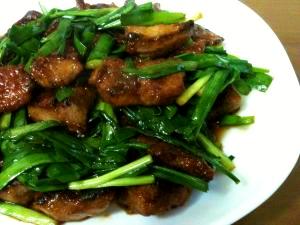 お惣菜の味!?レバニラ炒め