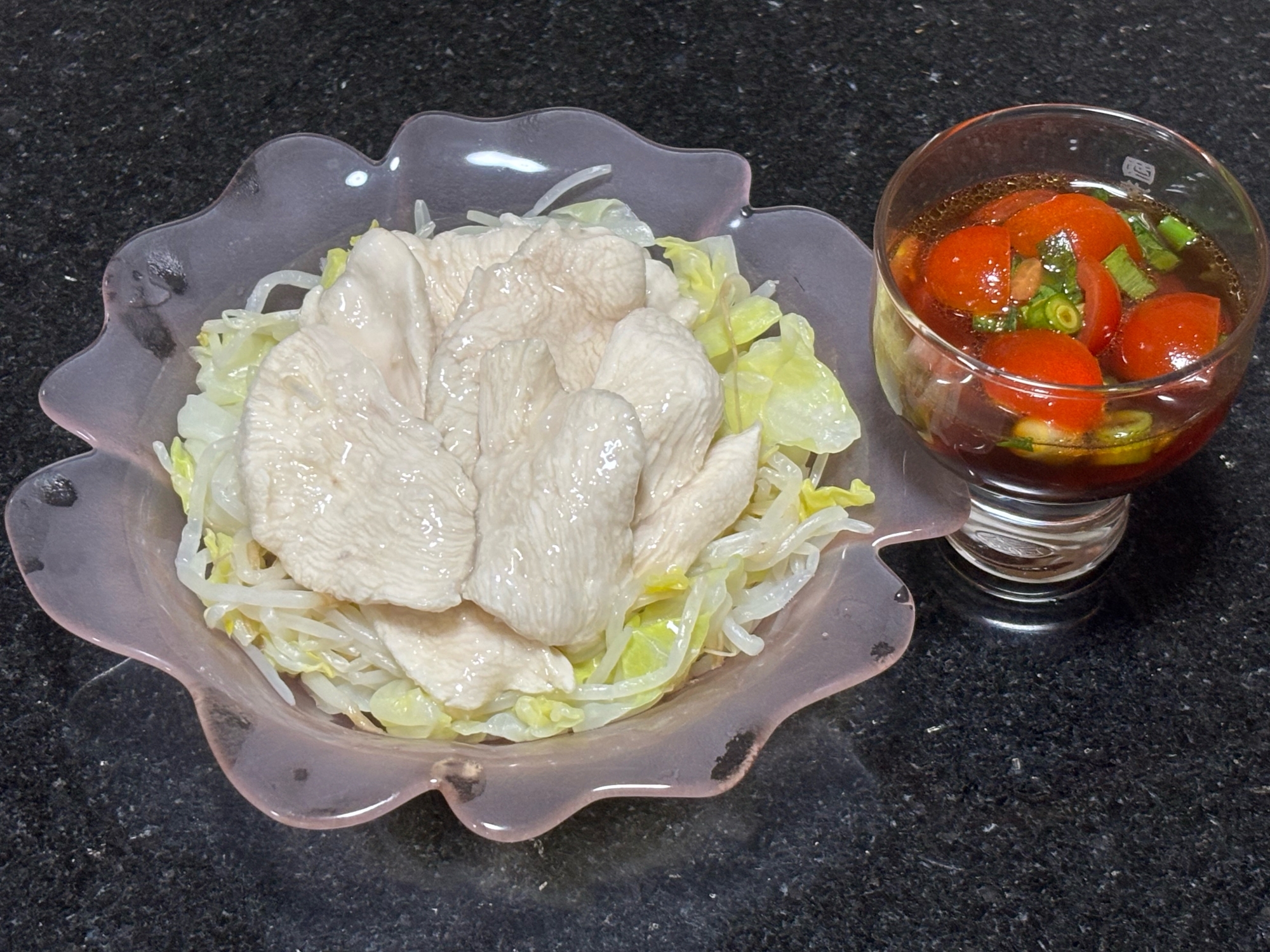 とぅるん、冷たい、さっぱり夏の一品☆鶏胸肉