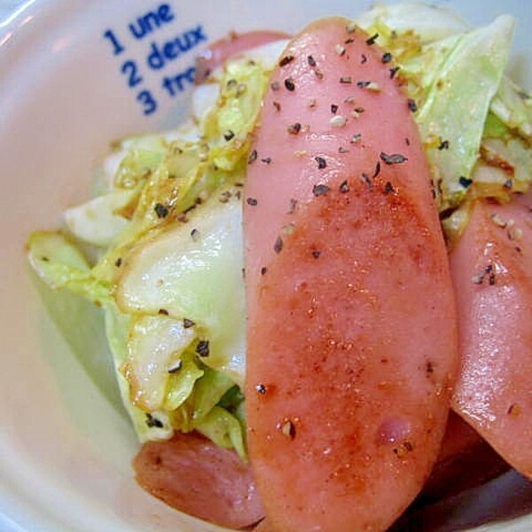 魚肉ソーセージとキャベツのオイスターソース炒め レシピ 作り方 By ミルク白うさぎ 楽天レシピ 魚肉ソーセージとキャベツのオイスターソース炒め レシピ 作り方 By ミルク白うさぎ 楽天レシピ