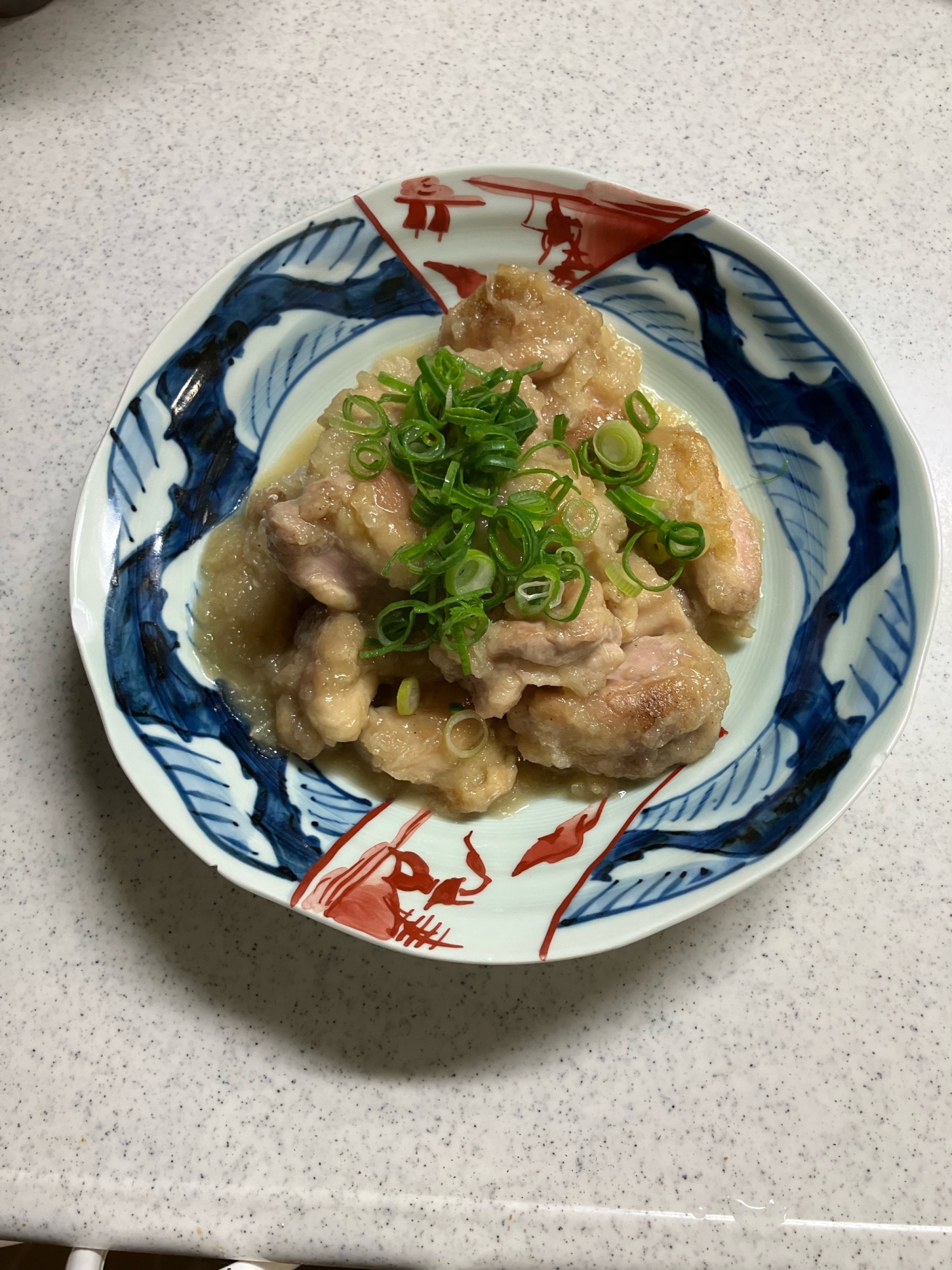鶏もも肉のみぞれ煮