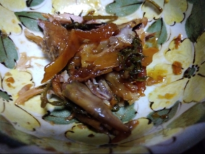 椎茸と新生姜の佃煮