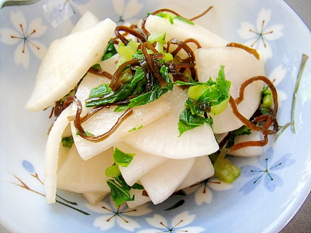 山椒風味 大根と塩昆布の即席漬け レシピ 作り方 By Mint74 楽天レシピ 山椒風味 大根と塩昆布の即席漬け レシピ 作り方 By Mint74 楽天レシピ