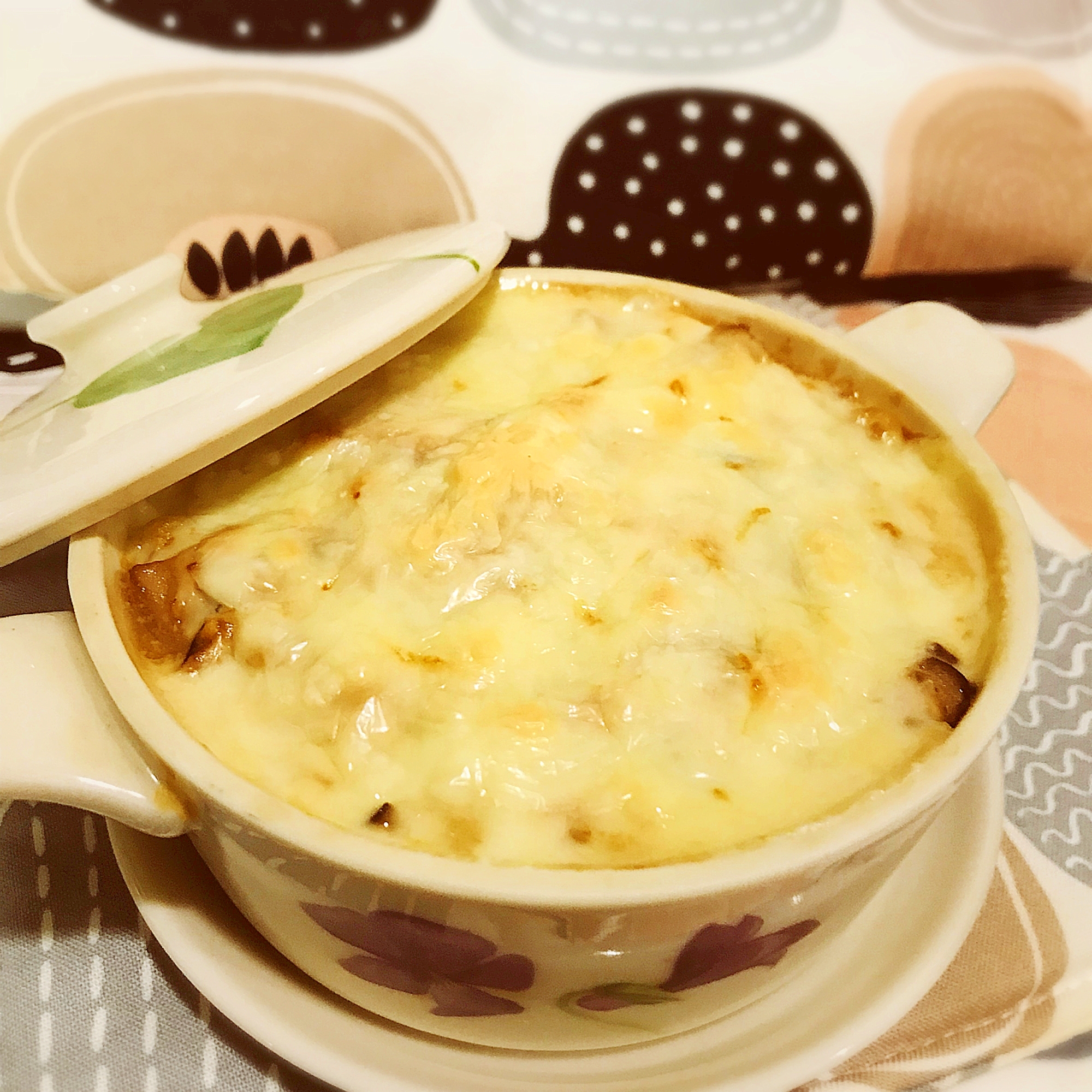 お粥アレンジ 豆腐ソースのヘルシードリア レシピ 作り方 By Maru Maru 楽天レシピ