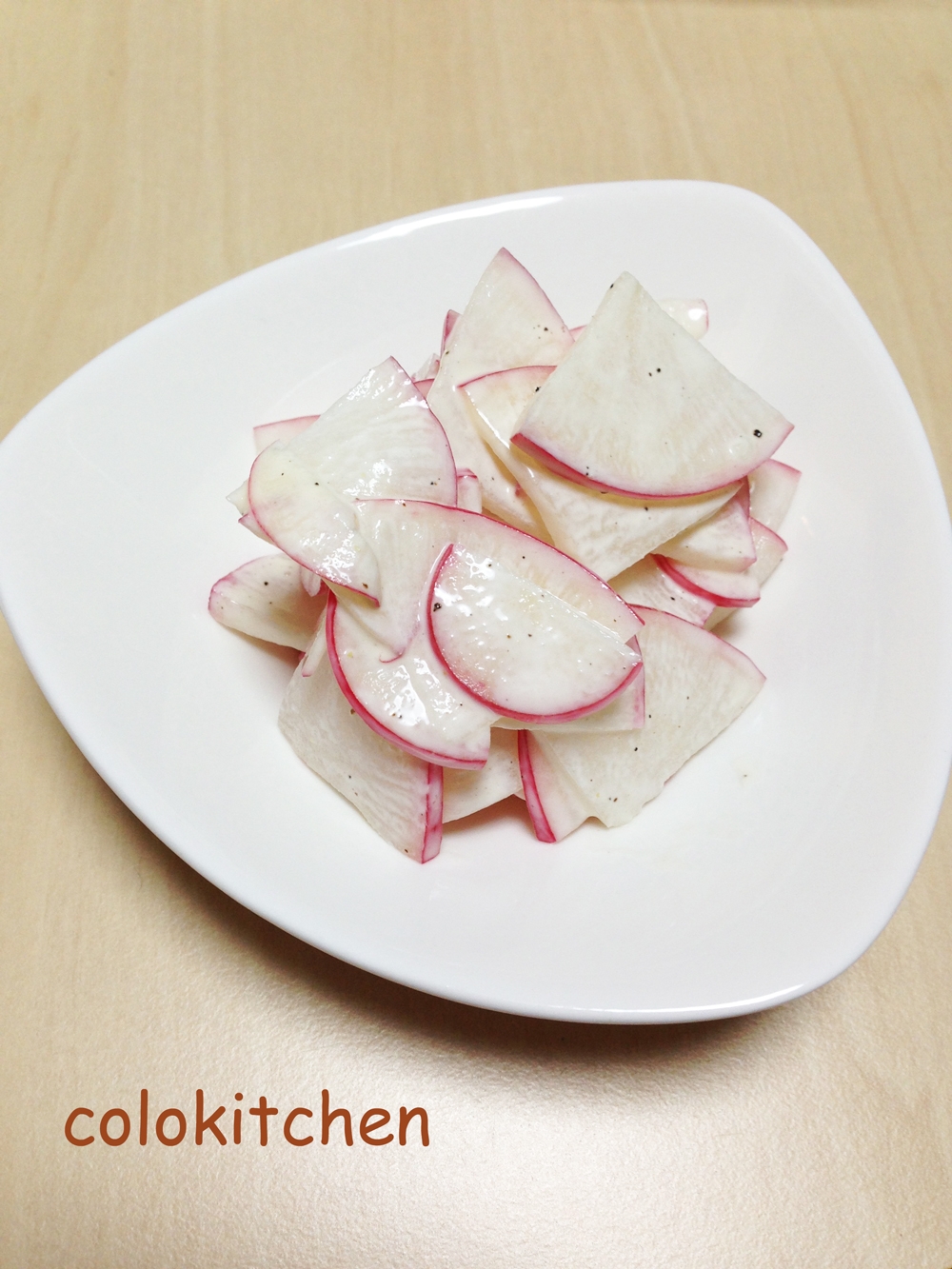 赤大根のマヨネーズ和えサラダ レシピ 作り方 By Colokitchen 楽天レシピ 赤大根のマヨネーズ和えサラダ レシピ 作り方 By Colokitchen 楽天レシピ