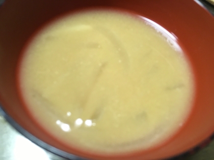 玉ねぎの米麹味噌汁