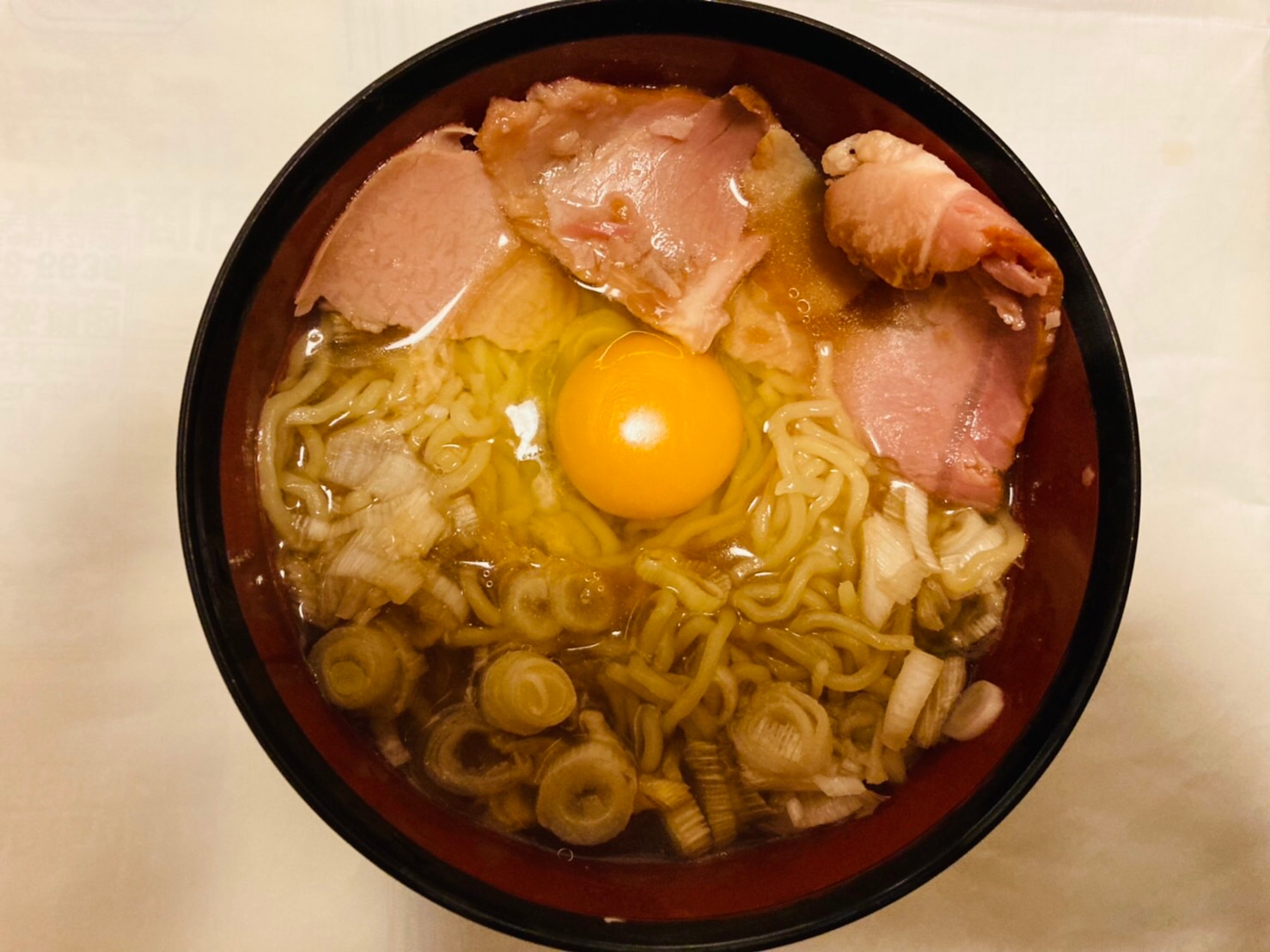 生ラーメン