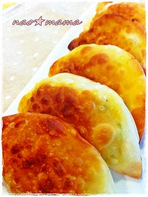 かぼちゃのおつまみ☆パリパリ餃子の皮