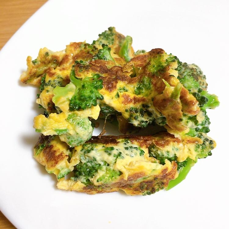 ブロッコリーのピカタ★*。