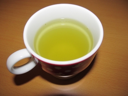 こんばんは～☆
最近は朝緑茶にはまってますo(>ω<*)o 
ご馳走さまでした♥
