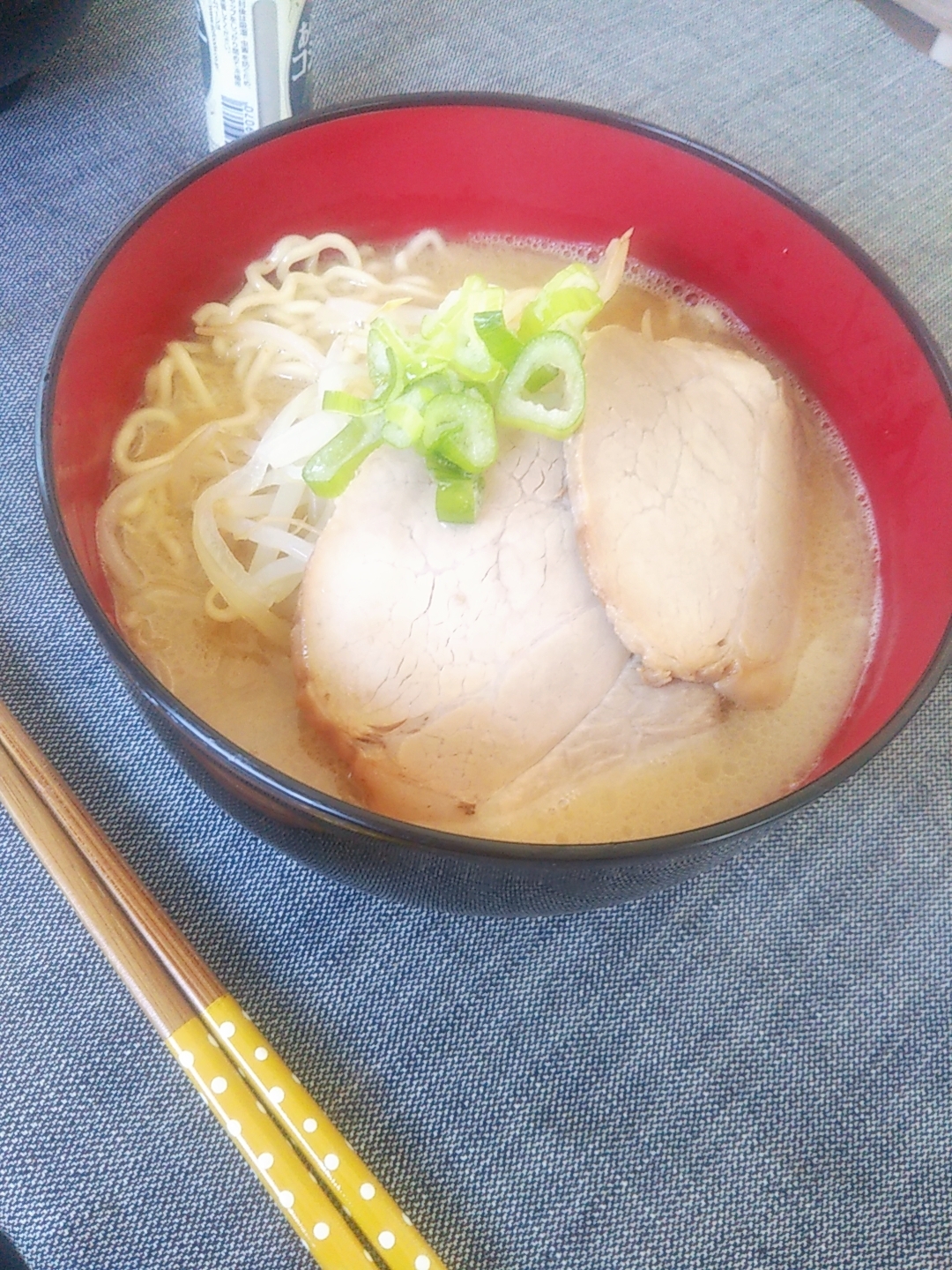 簡単みそラーメン