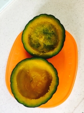 丸ごとカボチャでハロウィン とろ りグラタン レシピ 作り方 By Aka Ru 楽天レシピ