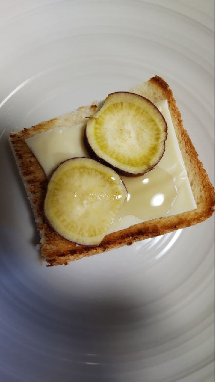ごまさつまいも♪ハニーチーズトースト♡