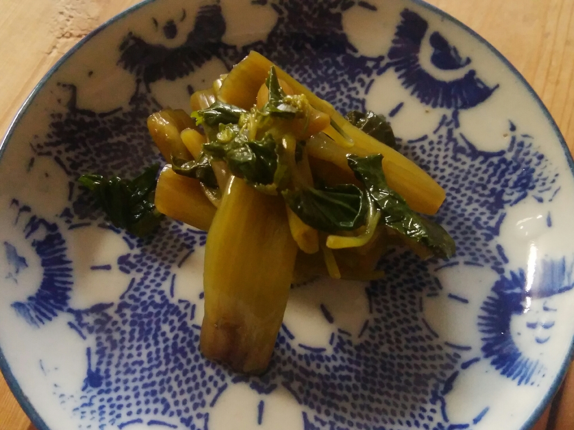 花わさびの醤油漬け