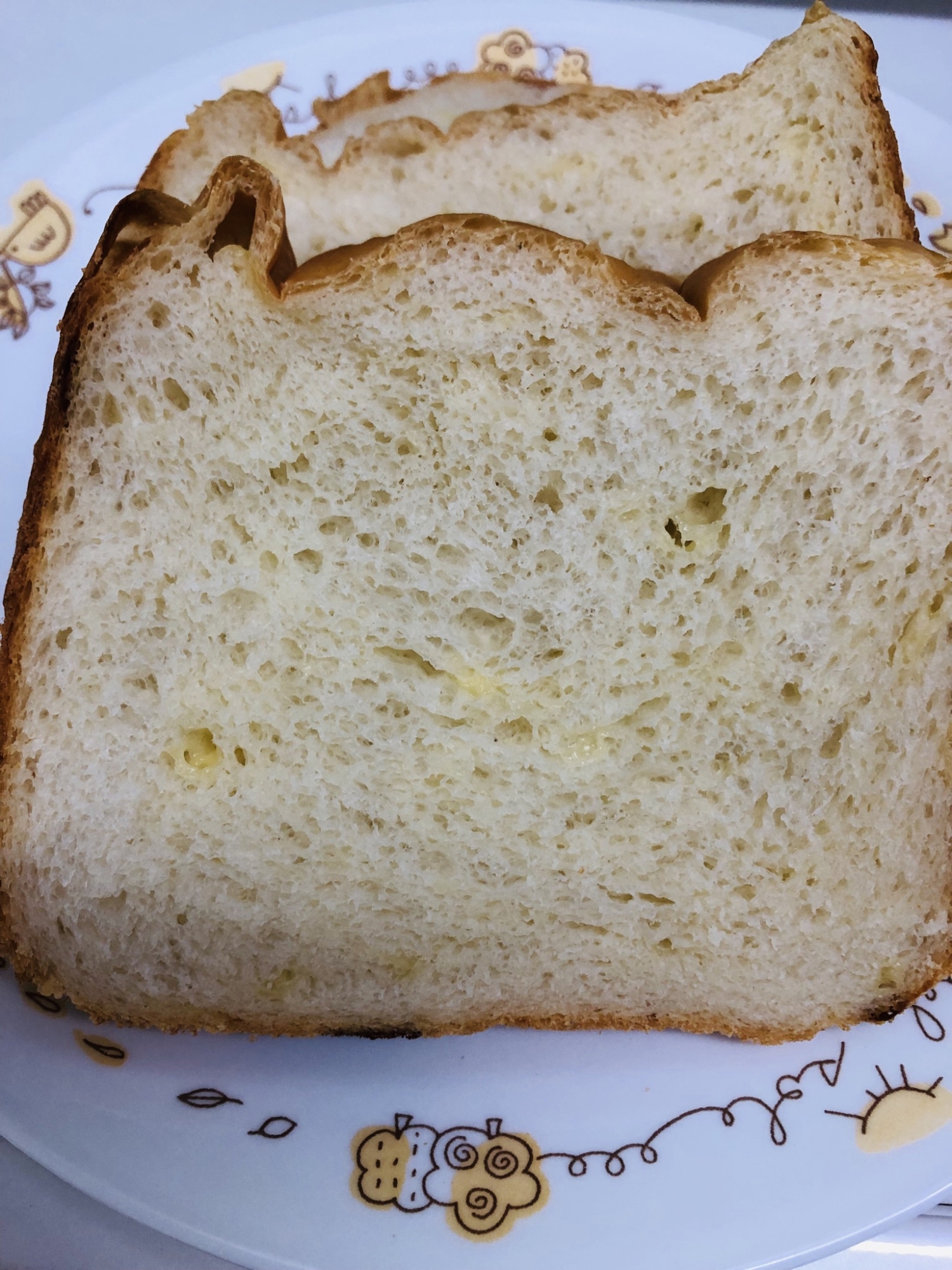 ☆チーズとじゃがいも風味の食パン☆