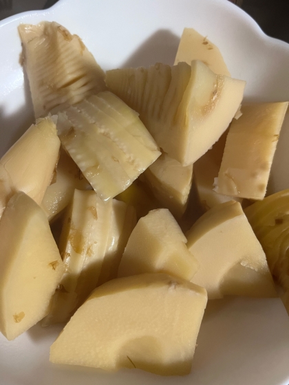 めんつゆで簡単☆たけのこの煮物