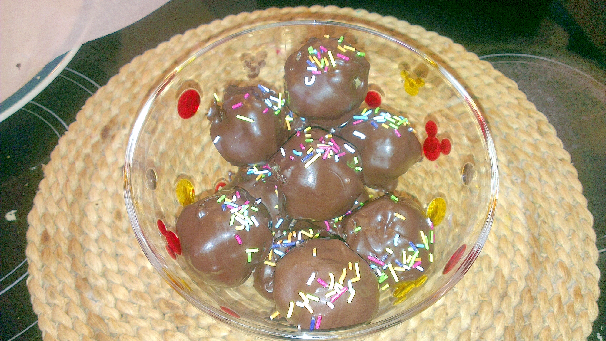 密かにヘルシー 簡単チョコケーキボール レシピ 作り方 By マミィチャビィ 楽天レシピ