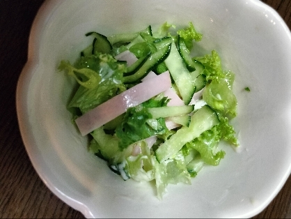 魚肉ソーセージで♪マヨサラダ