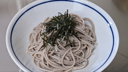 お蕎麦がおいしくできました♪