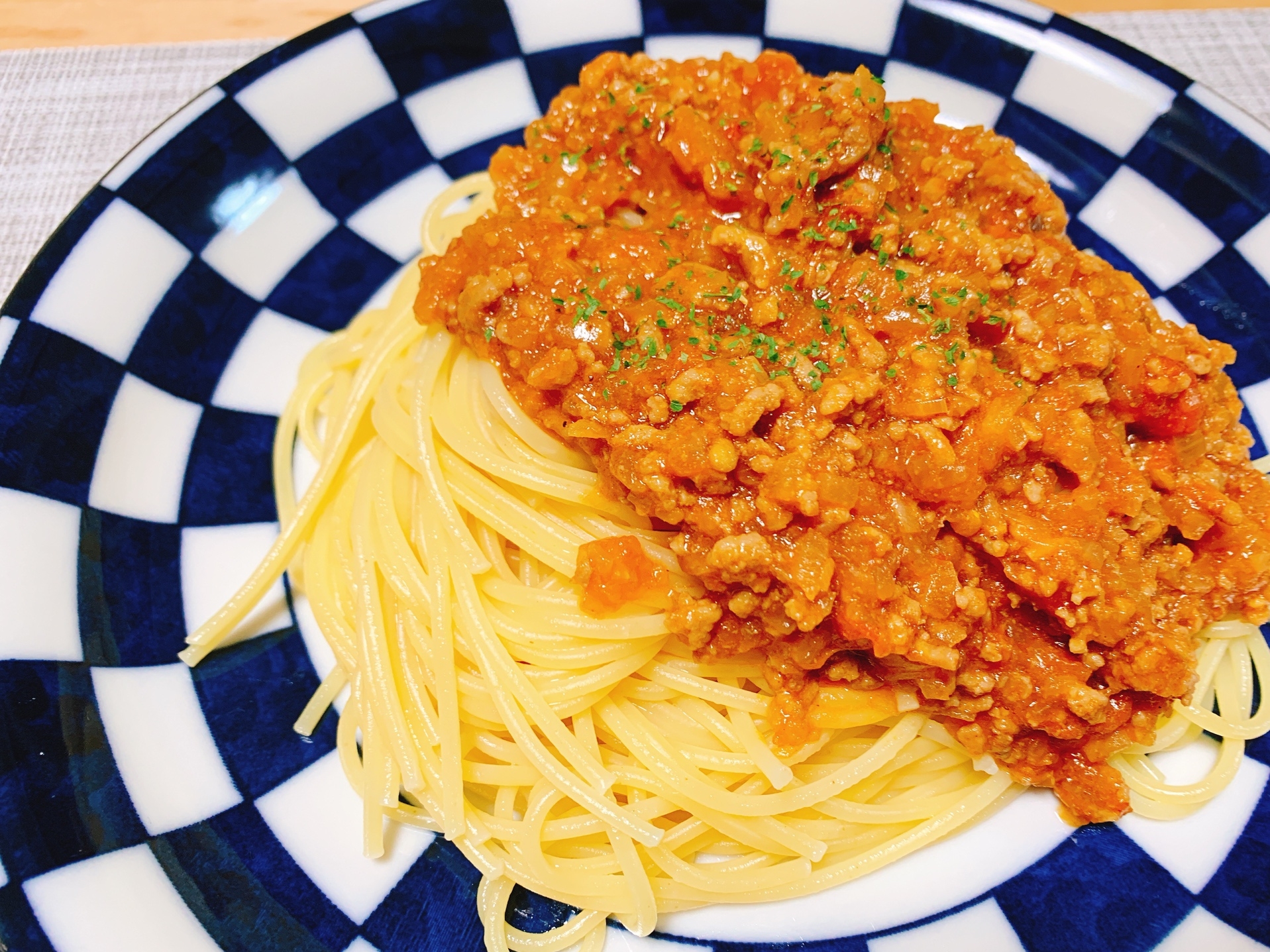 本格的!生トマトを使った簡単手作りミートソース☆