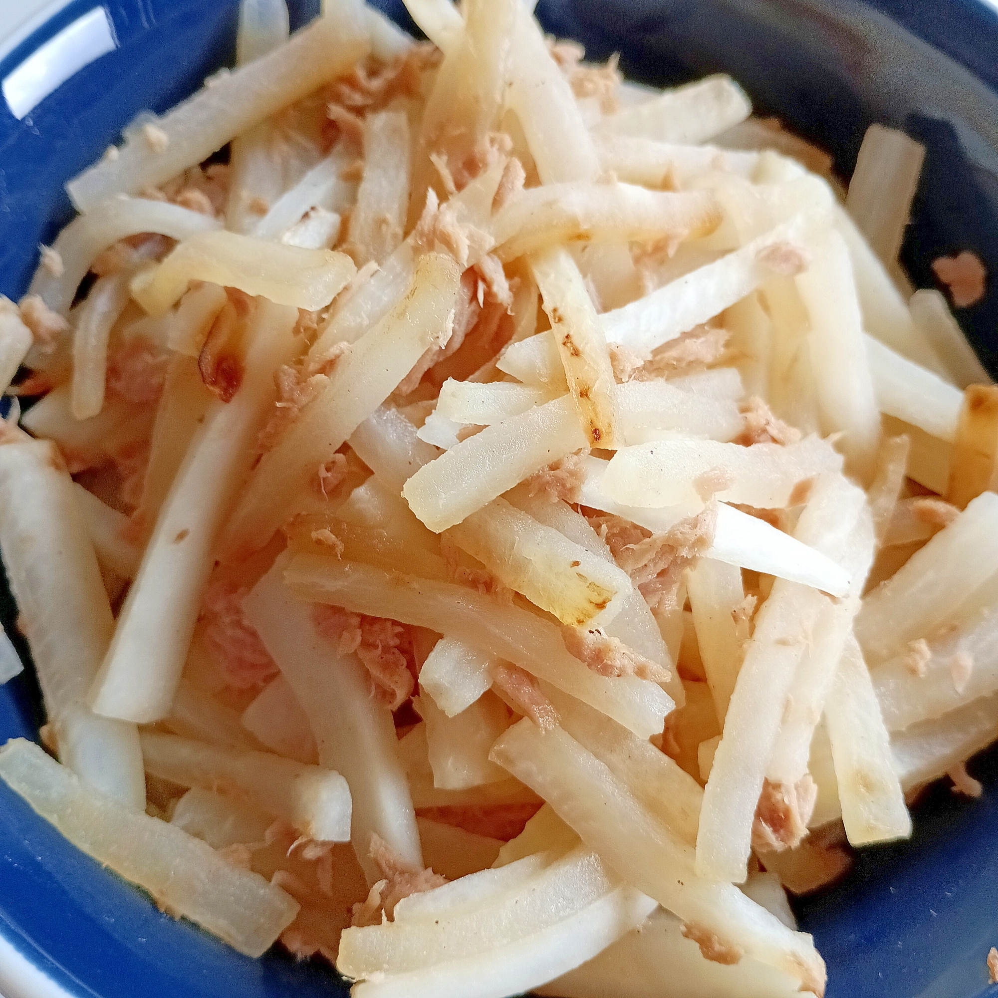 【副菜】大根とツナの簡単炒め【大量消費】