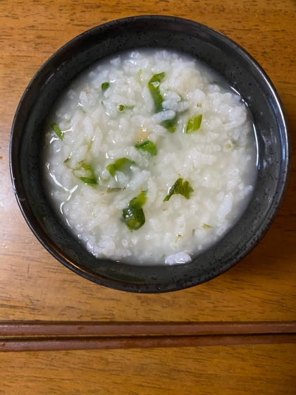 ごはんから作る☆七草粥