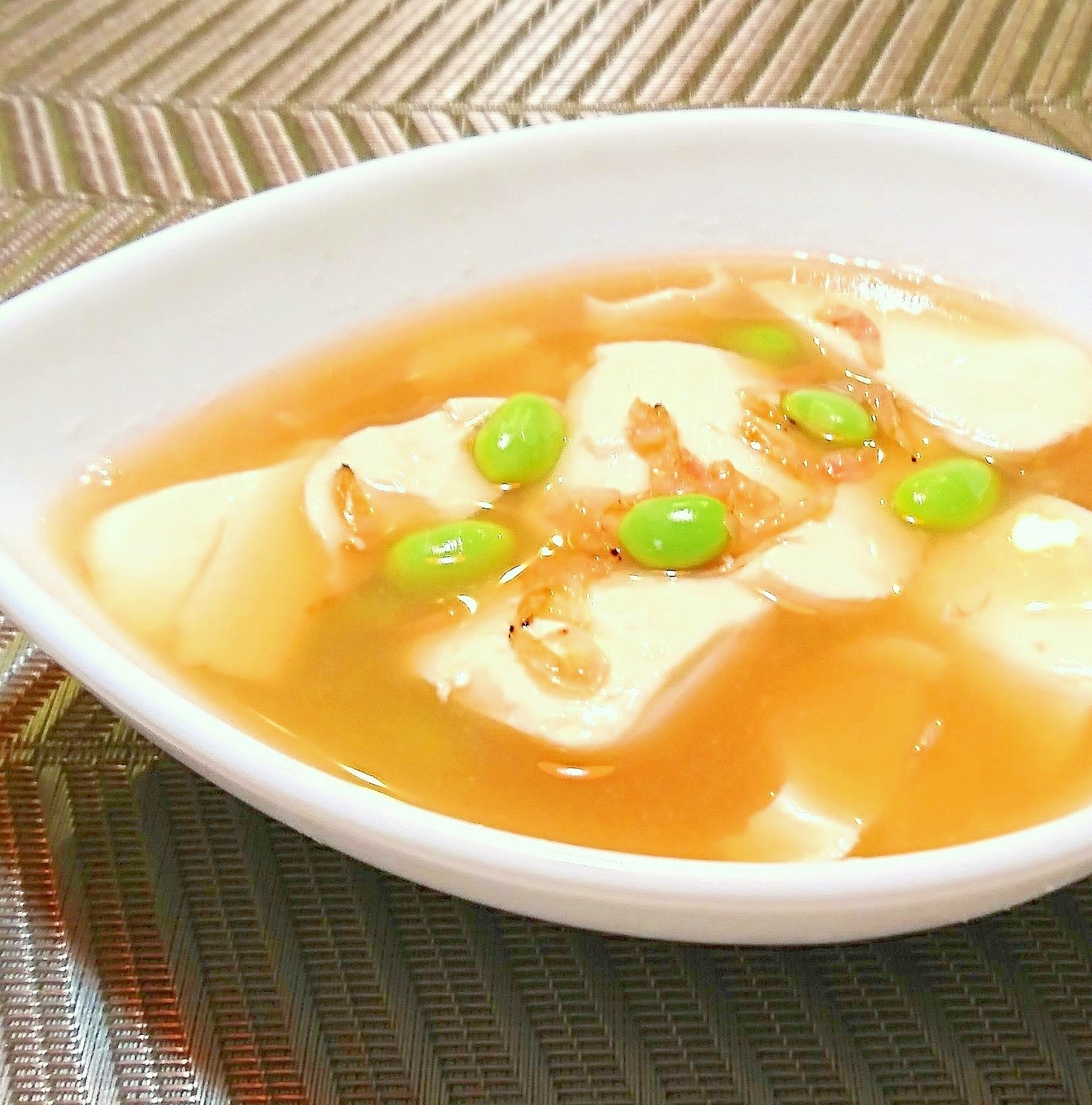 豆腐のスープ煮 中華風
