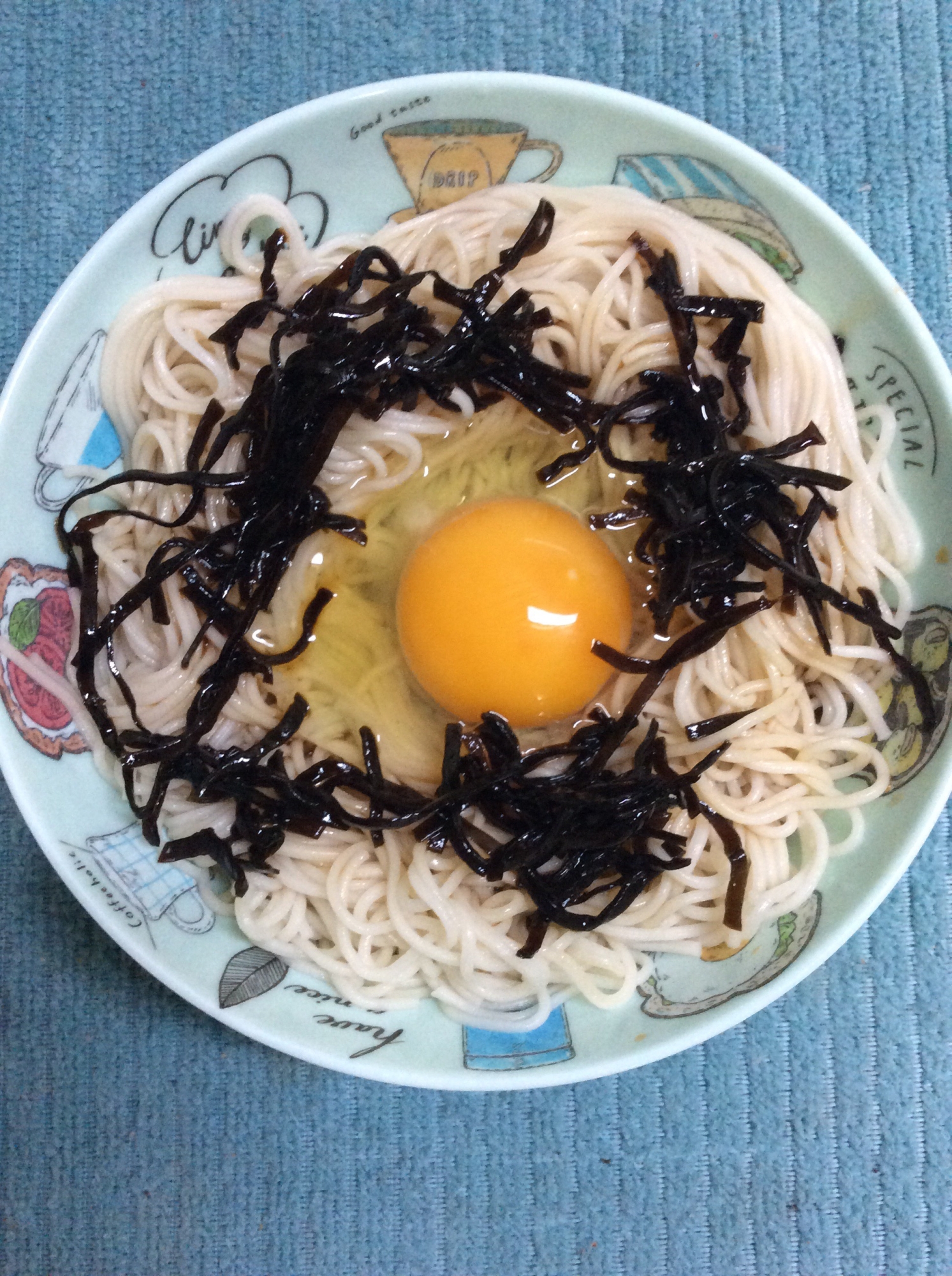 塩昆布で 釜玉そうめん レシピ 作り方 By ハトリーナ 楽天レシピ 塩昆布で 釜玉そうめん レシピ 作り方 By ハトリーナ 楽天レシピ
