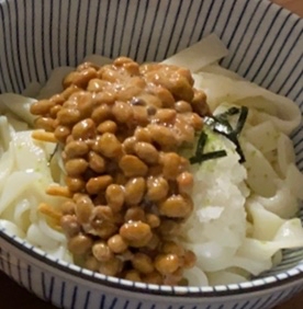 納豆おろしうどん