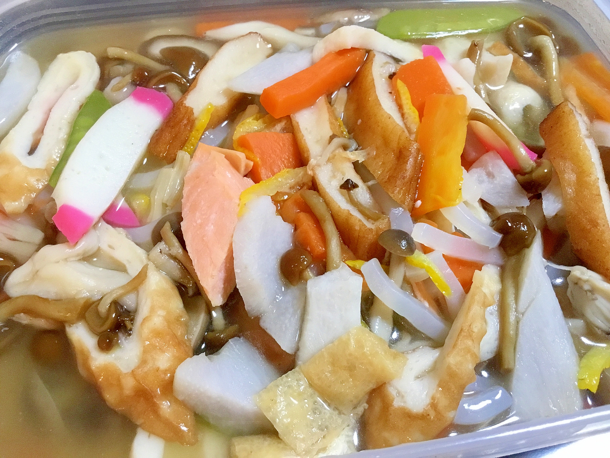 焼き鮭のっぺ