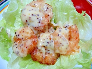 エビマヨサラダ。