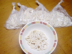 自家製　卵生うどん