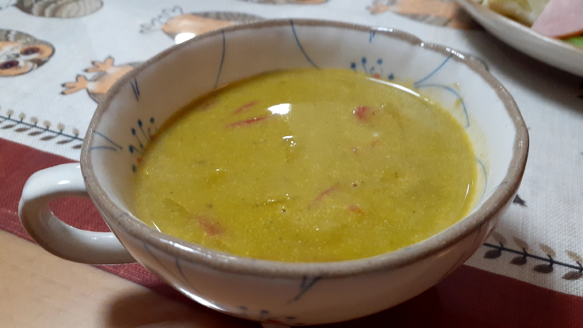 フルーティーな南瓜スープ‼️体にとても良いです❗