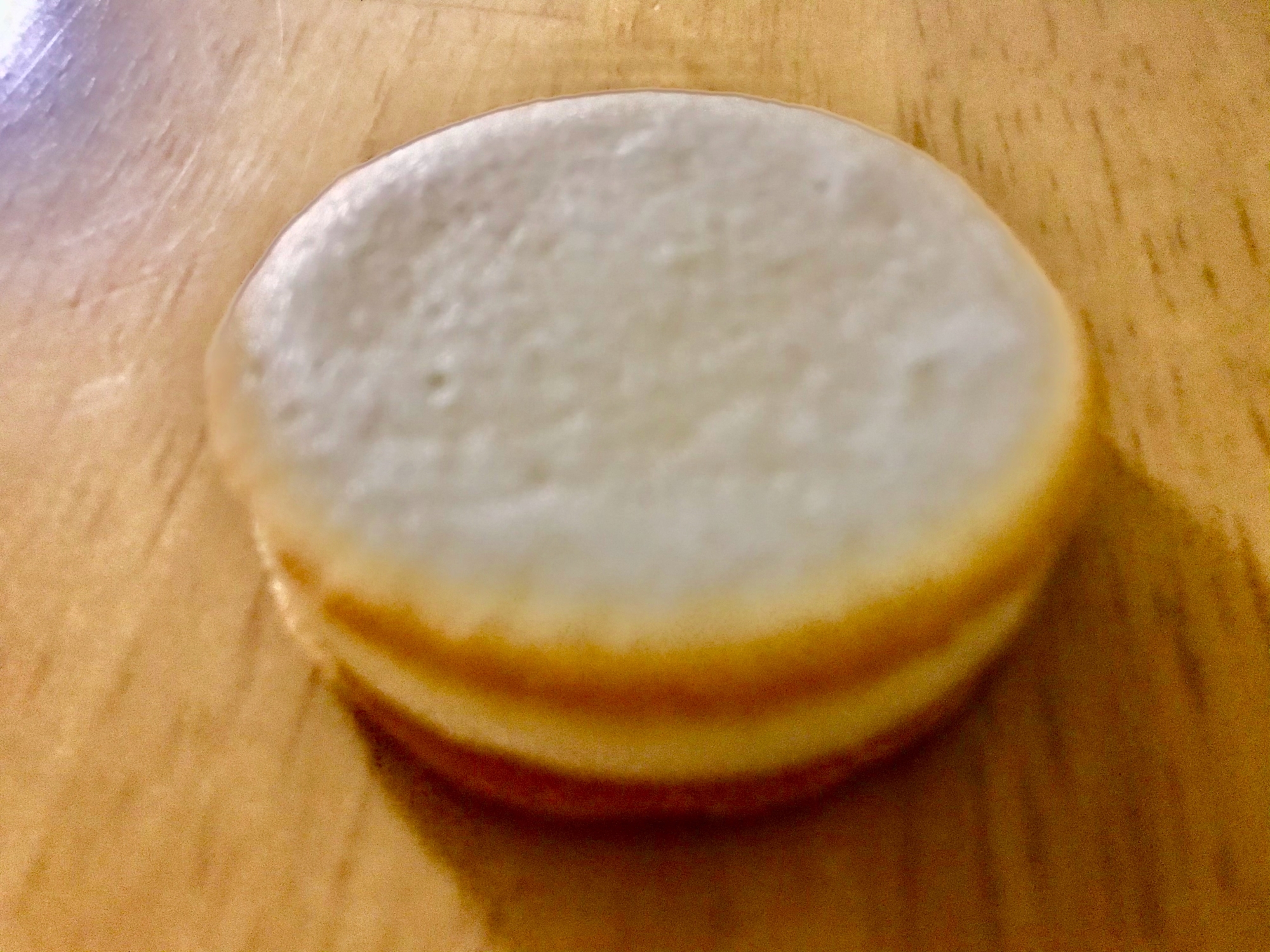 ホワイトチョコのラングドシャ
