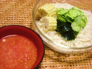 【浜内千波考案】自家製つゆの減塩そうめん