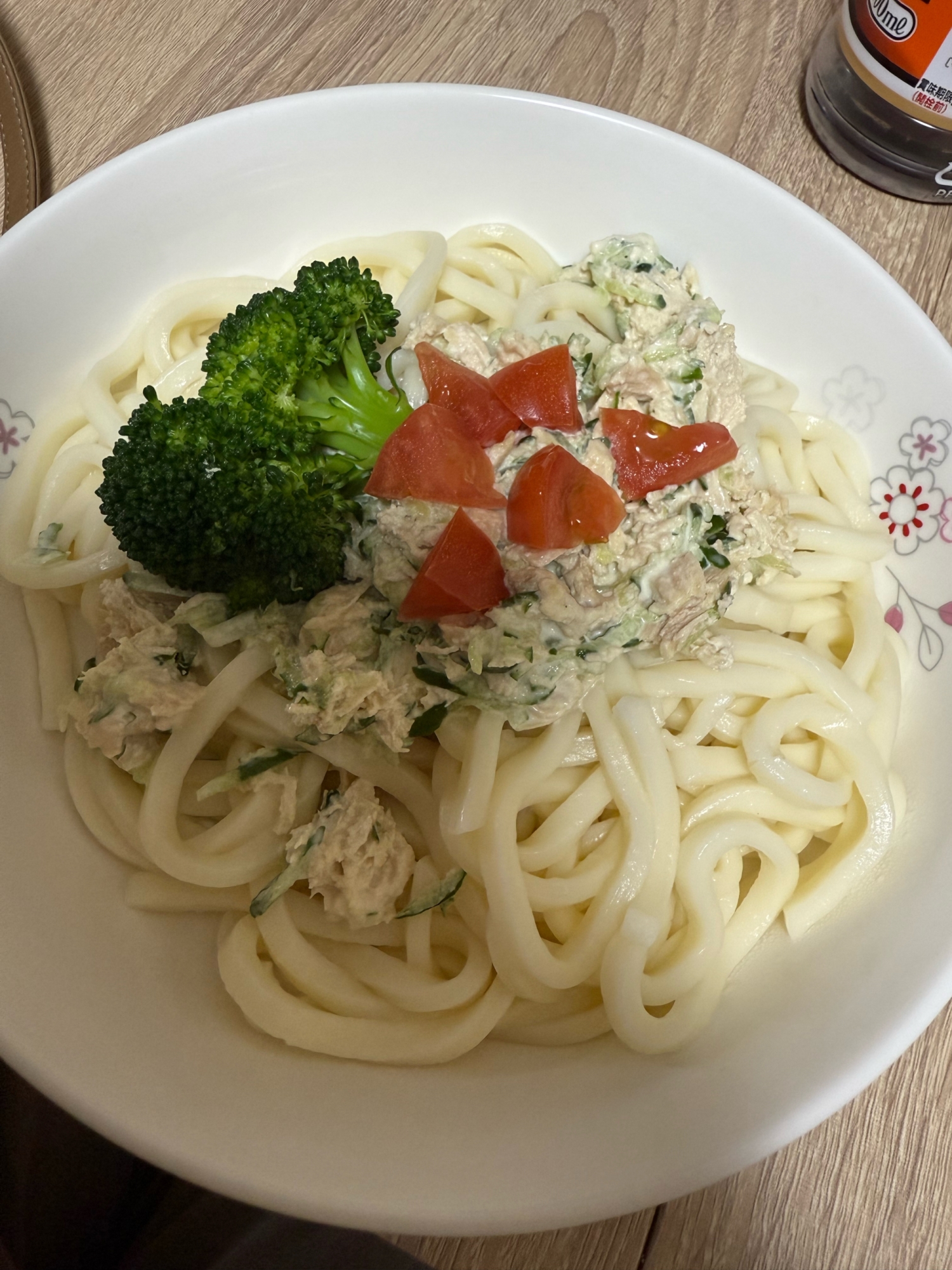 暑い時に！サラダうどん