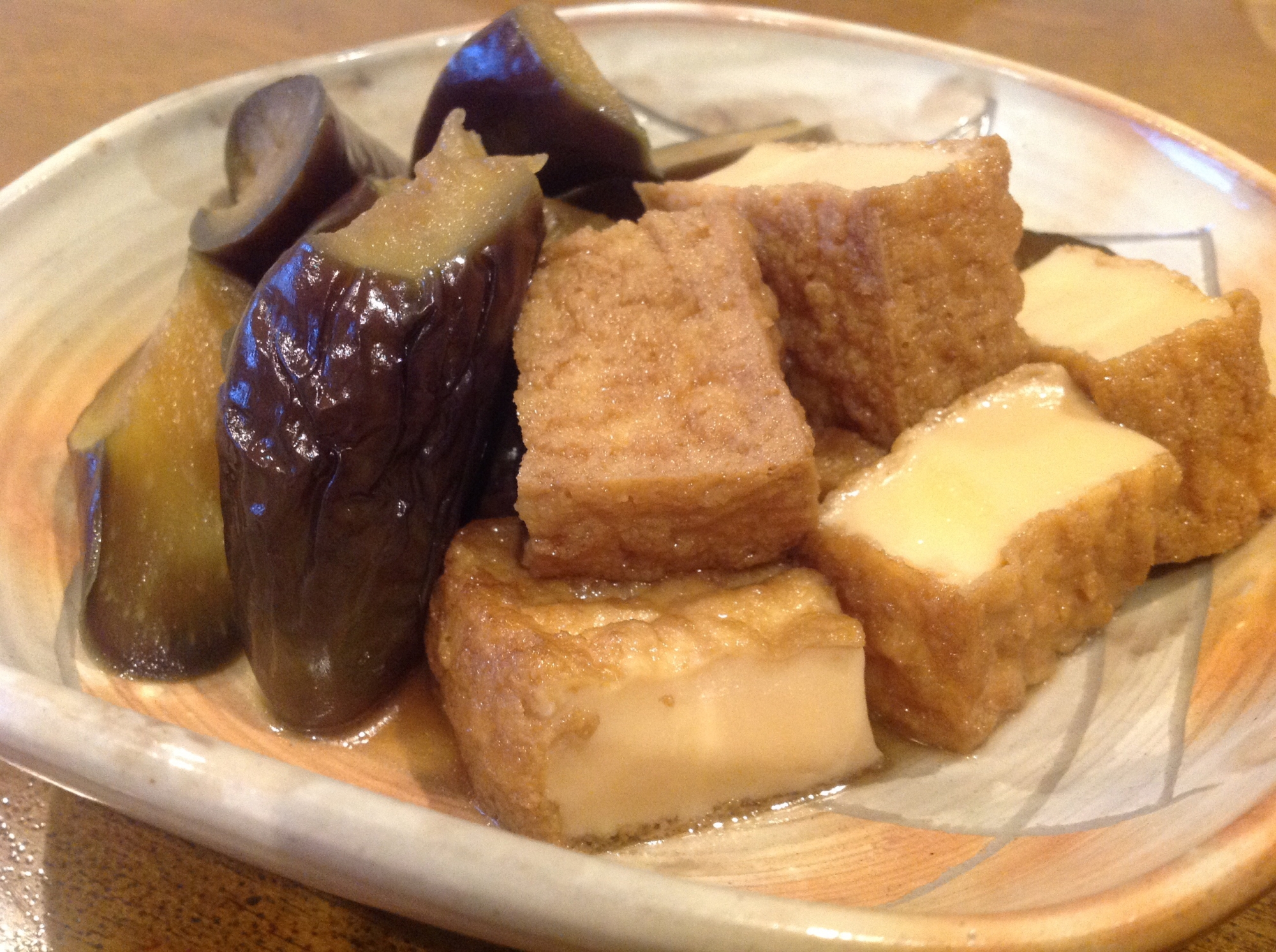 相性バッチリ！茄子と厚揚げの煮物