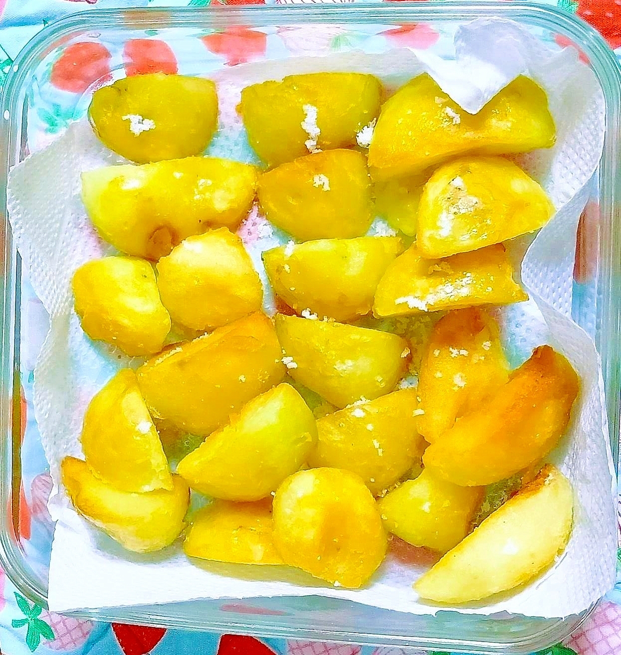 レンチンじゃがいもで☆簡単フライドポテト