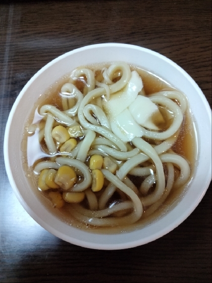 コーン溶けるチーズ♪ラーメン