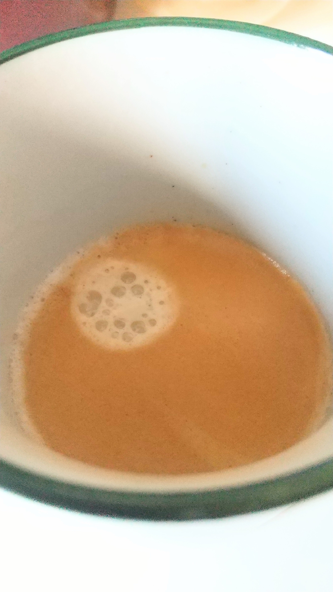 暖まる♪カルーア×練乳コーヒー