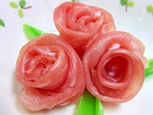 ベルサイユのバラ 簡単生ハムのバラ作りサラダ レシピ 作り方 By Iihi009 楽天レシピ ベルサイユのバラ 簡単生ハムのバラ作りサラダ レシピ 作り方 By Iihi009 楽天レシピ