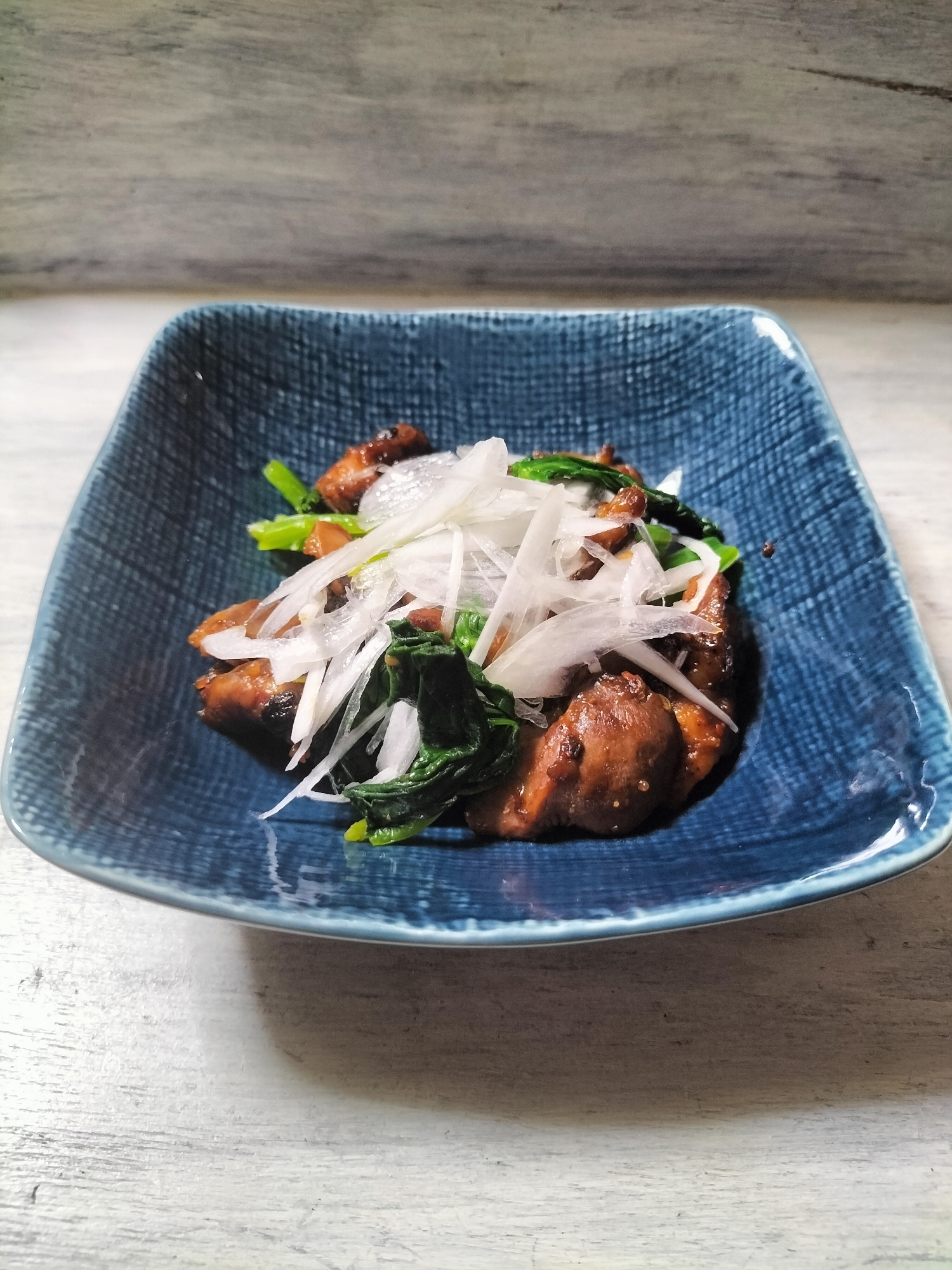 ピリ辛✨砂肝の麻辣炒め