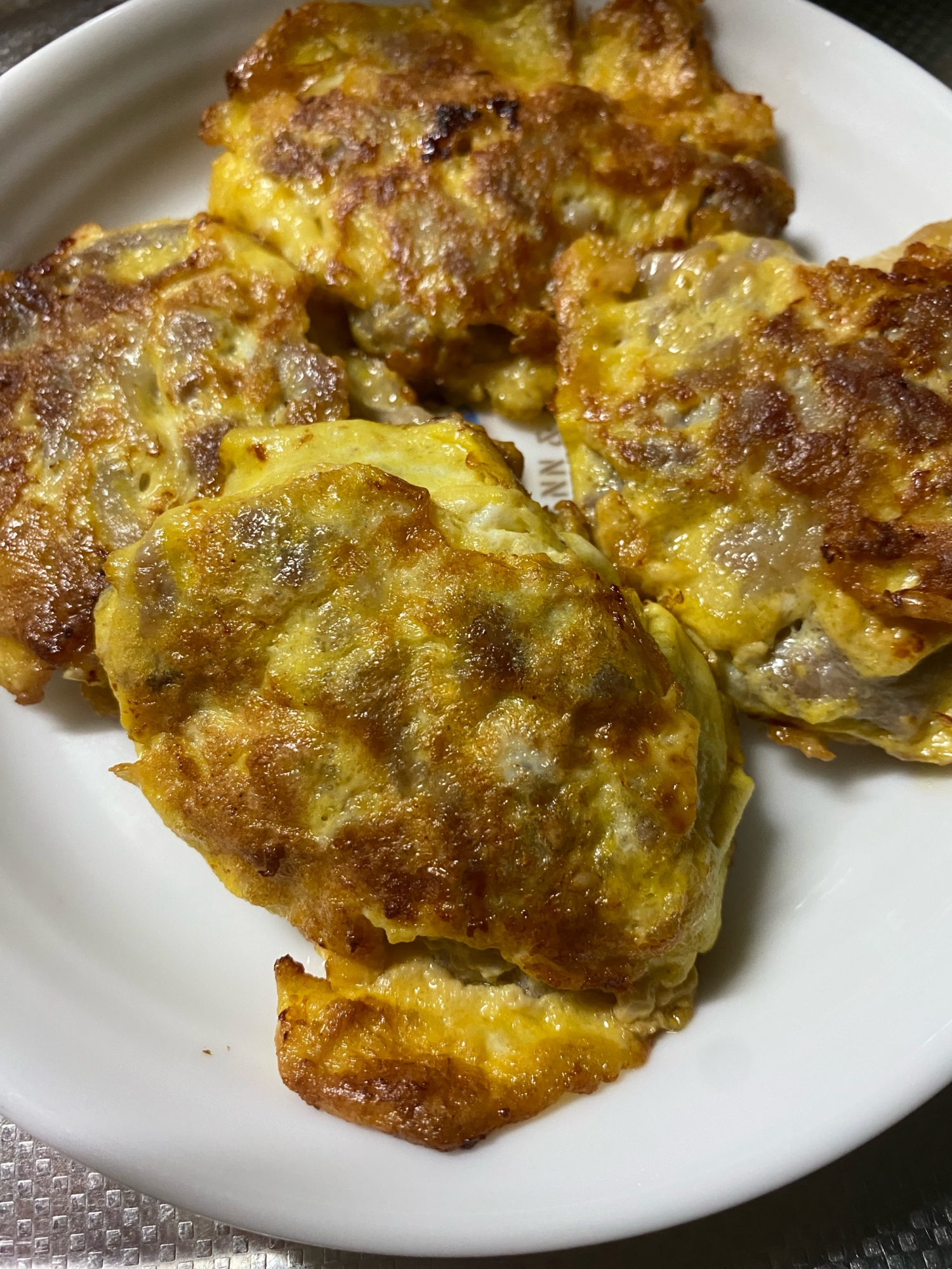 豚こまのピカタ風