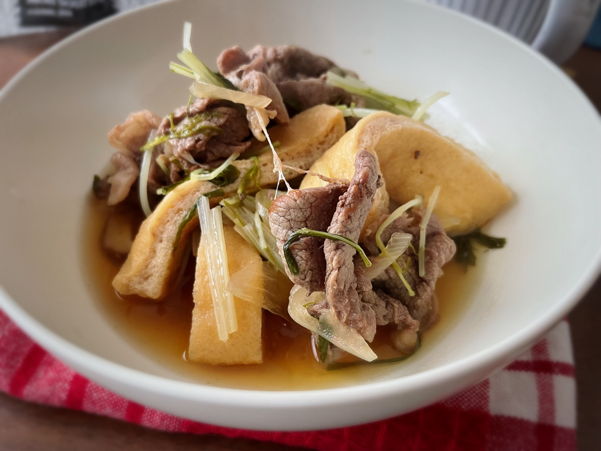 牛すき焼き風煮込み