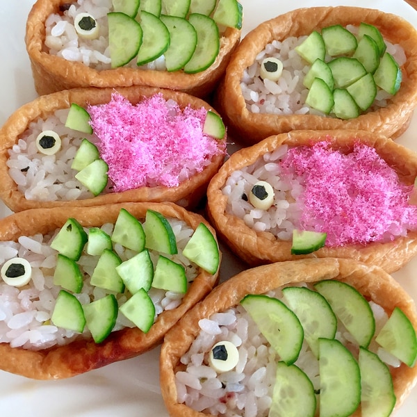 鯉のぼりデコいなり寿司 レシピ 作り方 By うみぼうず1961 楽天レシピ 鯉のぼりデコいなり寿司 レシピ 作り方 By うみぼうず1961 楽天レシピ