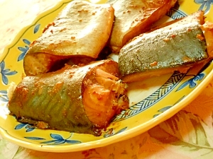 濃厚❤鯖の味噌マヨ生姜焼き❤