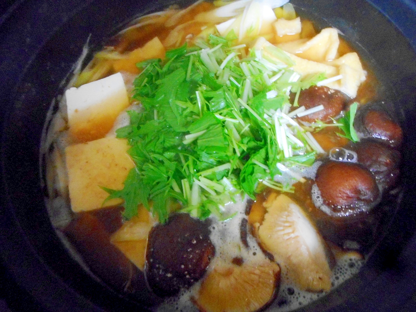 味噌湯豆腐